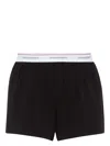 Dsquared2 Elastic Waistband Block Boxer Shorts In Black