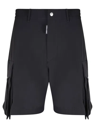 Dsquared2 Elasticated-waistband Knee-length Cargo Shorts In Default Title