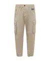 Dsquared2 Elasticated Waistband Trousers In Nude