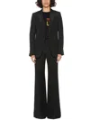 Shop Dsquared2 Wool Blend Mini Dress In Black
