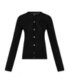 Dsquared2 Wool Cardigan In Black