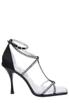 DSQUARED2 HOLIDAY PARTY ANKLE STRAP SANDALS