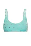 DSQUARED2 DSQUARED2 EMBELLISHED SWIMSUIT TOP