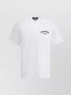 Dsquared2 Embossed Cotton T-shirt Monochrome Pattern