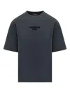 Dsquared2 Logo-embroidered Crewneck T-shirt In Blue