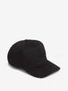 Dsquared2 Curved Visor Cotton Baseball Cap In Black