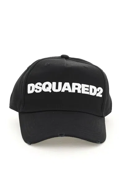 DSQUARED2 EMBROIDERED BASEBALL CAP
