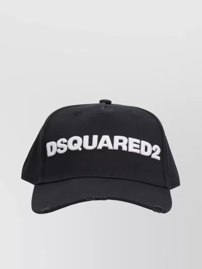 DSQUARED2 EMBROIDERED BASEBALL CAP CURVED BRIM