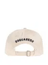 Dsquared2 Embroidered Baseball Cap In Neutral