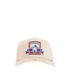 Dsquared2 Men Beige Embroidered Baseball Hat In Neutral