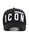 Dsquared2 Bcm041205c00001 D2 Icon Cap In Black
