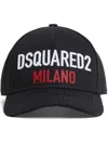 Dsquared2 Milano Cap In 黑色