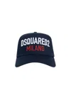 Dsquared2 Embroidered Logo Baseball Cap In Black