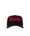 Dsquared2 Embroidered-logo Baseball Cap In Black