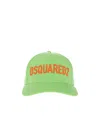 Dsquared2 Embroidered-logo Baseball Cap In Green
