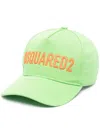 Dsquared2 Embroidered-logo Baseball Cap In Grün