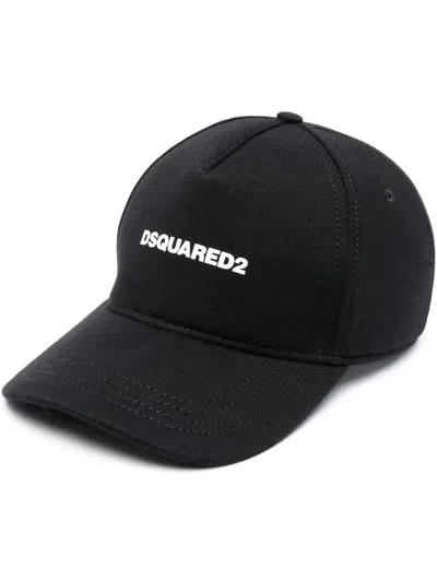 DSQUARED2 EMBROIDERED-LOGO BASEBALL CAP
