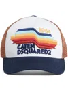 Dsquared2 Embroidered Logo Baseball Cap In White