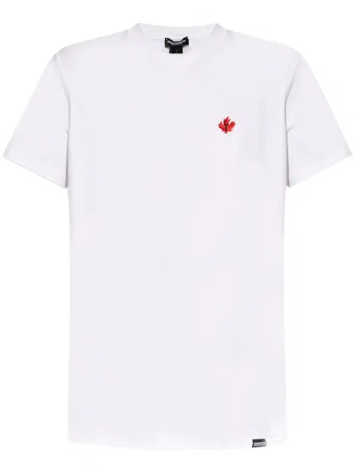 Dsquared2 Cotton T-shirt In White