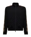 Dsquared2 Embroidered-logo Zip-up Sweatshirt In Black