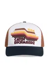 Dsquared2 Embroidered Mesh-panel Baseball Cap In Multi