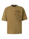 Dsquared2 Contemporary Design T-shirt In Brown