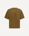 Dsquared2 Men Embroidered Patches T-shirt In Brown