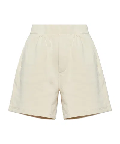 Dsquared2 Embroidered Shorts In White