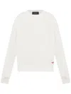 Dsquared2 Embroidered Sweater In Weiss