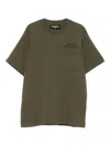 Dsquared2 Embroidered T-shirt In Brown