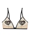 Dsquared2 Embroidery Bra In Nude