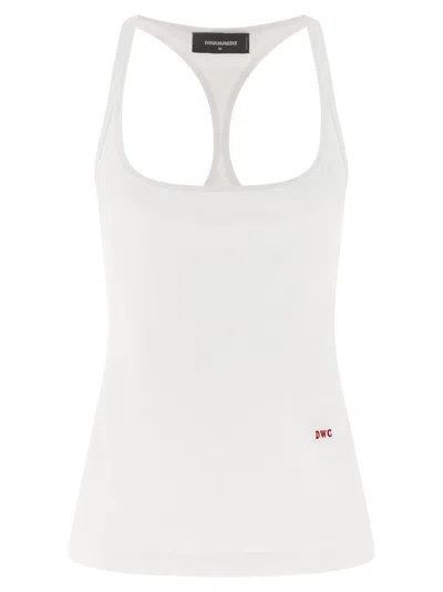 DSQUARED2 EMBROIDERY TANK TOP