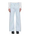 Dsquared2 Eros Belt Loop Jeans In Blue