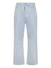 Dsquared2 Eros Belt Loop Jeans In Blue