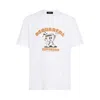 Dsquared2 Espresso T-shirt In White