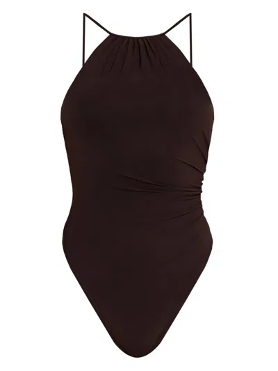 Dsquared2 Evening Swimsuit In Brown
