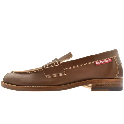 Dsquared2 Explorer Loafers Brown