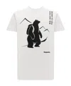 Dsquared2 Exploring Mountains Cotton T-shirt In Black