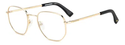 Dsquared2 Eyeglasses In Gold