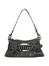 Dsquared2 Schultertasche Mit Nieten In Gray