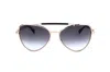 DSQUARED2 DSQUARED2 EYEWEAR PILOT FRAME SUNGLASSES