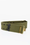 Dsquared2 Fabric Grommet Belt With Golden Details 55mm
