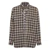 Dsquared2 Capsule Shirt In All-over Check Patterned Cotton In Multi