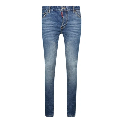 Pre-owned Dsquared2 Faded Cool Guy Jeans In Blue