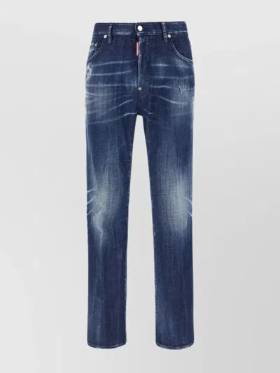 DSQUARED2 FADED EFFECT 642 DENIM JEANS