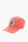 Dsquared2 Faded Effect Cotton Gabardine Back To Basics Cap