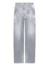Dsquared2 Faded Jeans In Gray