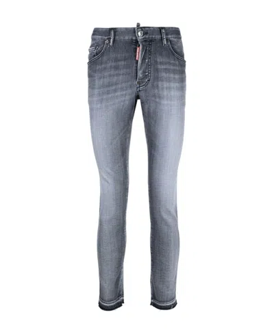 DSQUARED2 DSQUARED2 FADED STRAIGHT-LEG SKINNY JEANS