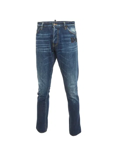 Pre-owned Dsquared2 Faded-effect Cool Guy Jeans In Blue