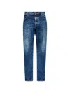Dsquared2 Faded-effect Jeans In Blue